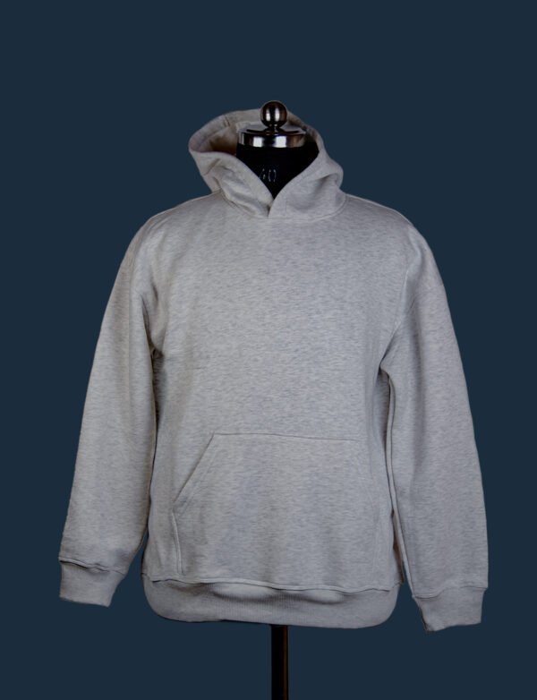 White Dotted Grey Hoodie (unisex)